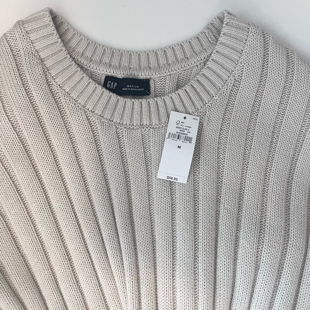 GAP Ribbed Crewneck Sweater - Picture 3 of 5